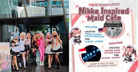 Mothership On Twitter Aurora At Aperia Mall To Host 1 Day Nikke Inspired Maid Cafe Event On