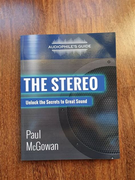 Buch The Stereo Unlock The Secrets To Great Sound McGowan Kaufen