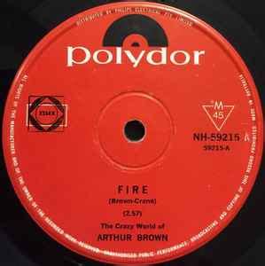 The Crazy World Of Arthur Brown - Fire (1968, Vinyl) | Discogs