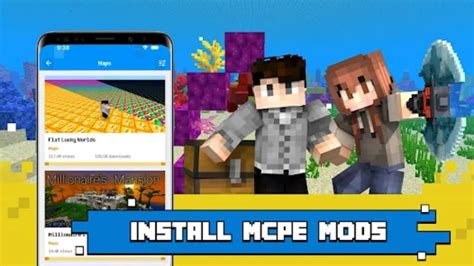 Android için Addons for Minecraft MCPE PE İndir