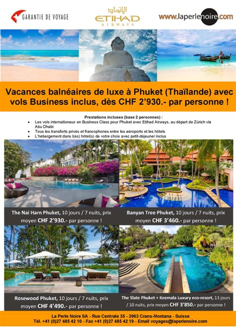 Blog Voyages La Perle Noire Vacances Baln Aires De Luxe Phuket