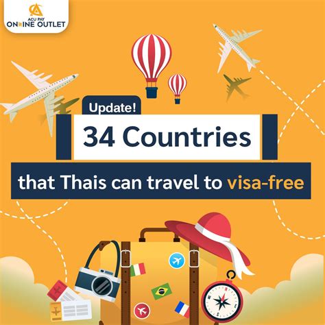 Update 34 Countries That Thais Can Travel To Visa Free ACU Pay