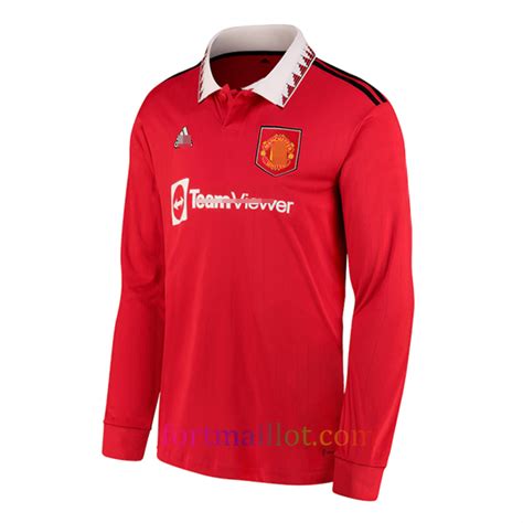 Maillot Domicile Manchester United Manches Longues Fort Maillot