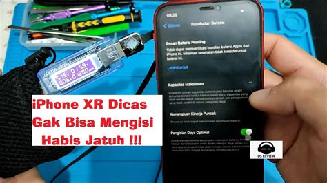 Tutorial Perbaiki Iphone Xr Tidak Bisa Di Cas Atau Dicharger Karena