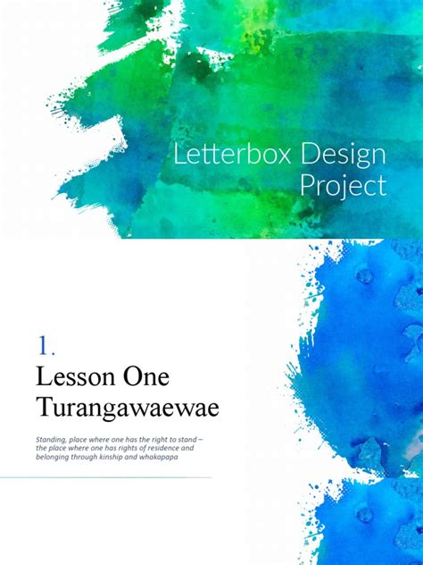 Letterbox Design Project | PDF