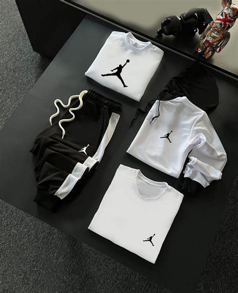 Комплект мужской Jordan весенний осенний Штаны Худи Свитшот Футболка ...