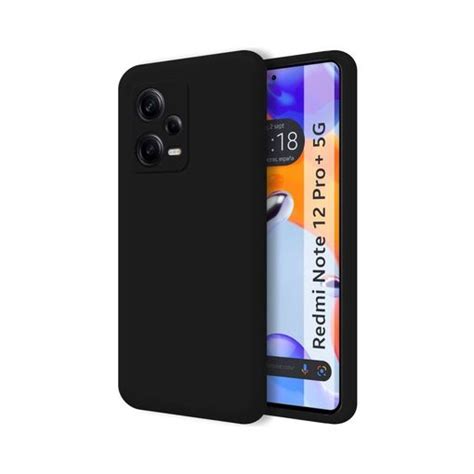 Funda Silicona Líquida Ultra Suave Xiaomi Redmi Note 12 Pro Plus 5g