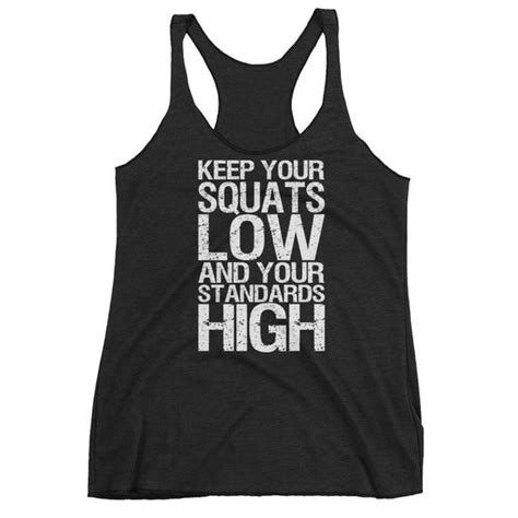 T Bodybuilding Squats Low Crossfit Fitness Workout Tanks For Women Gym Wod Workout