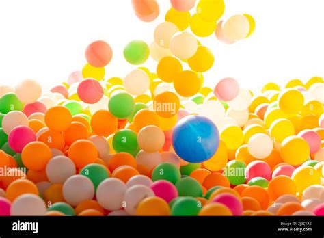 Colorful Plastic Balls Stock Photo Alamy