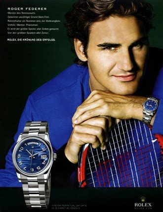 Roger Federer and His Rolex Day Date Watch