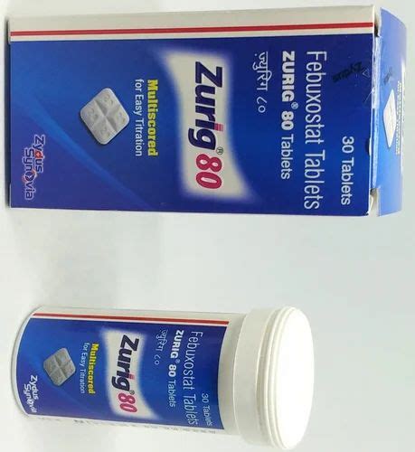 Zurig Febuxostat Tablets Mg Zydus Cadila Non Prescription At Rs