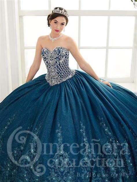 House Of Wu 26962 Strapless Sweetheart Neckline Quinceanera Gown