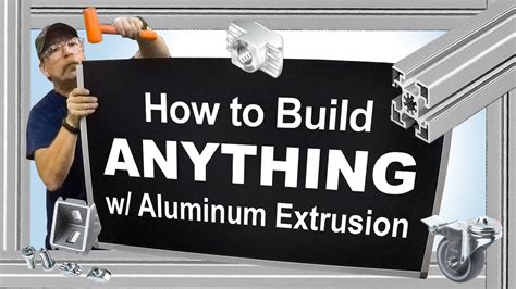 How To Build Anything With Aluminum Extrusion By Bosch Rexroth Youtube