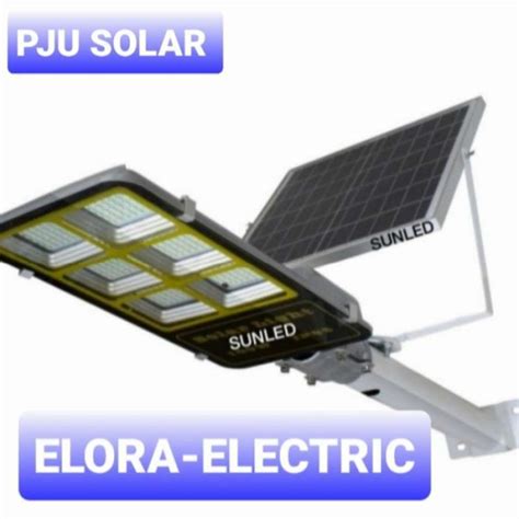 Promo Lampu Jalan Pju Led Solar Cell 100w And 200w Lampu Pju Led Solar