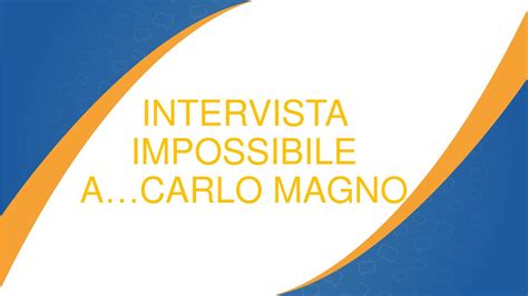 Calaméo INTERVISTA A CARLO MAGNO