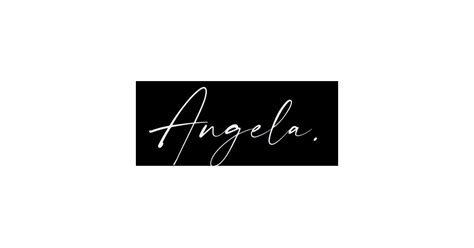 Angela Name, Angela Birthday - Angela - Long Sleeve T-Shirt | TeePublic