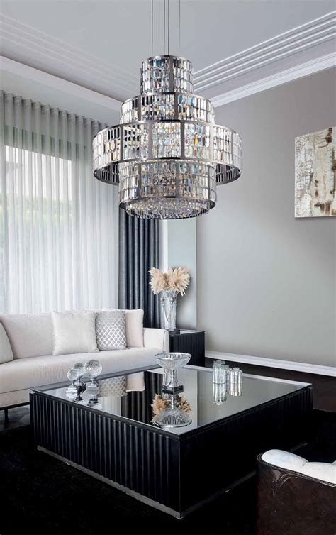 How to choose a modern crystal chandelier - Masiero