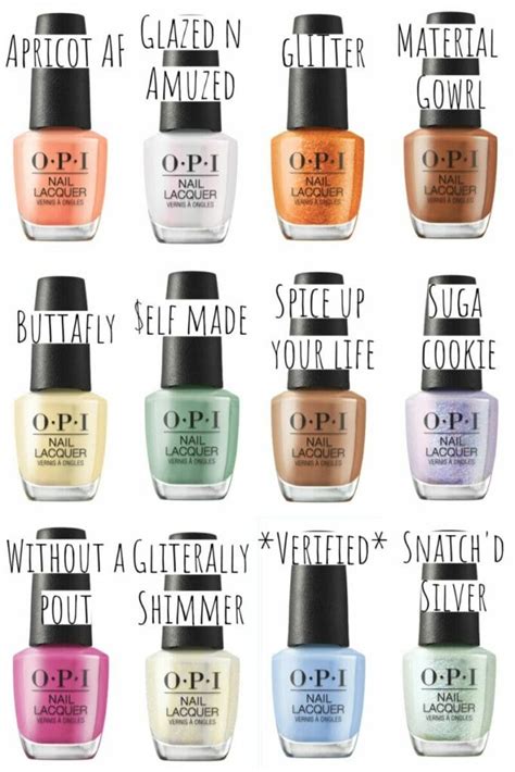 Opi Spring Colors 2024 List Ally Lulita