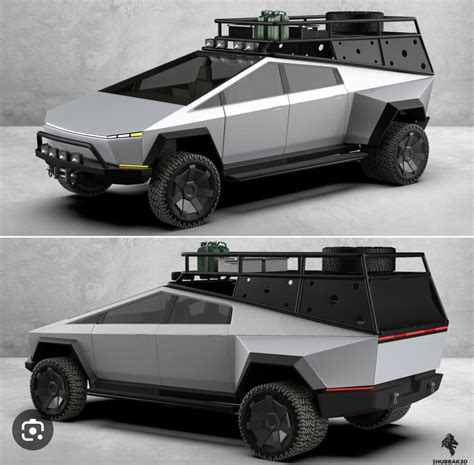 若鱼非愚🇺🇸 On Twitter Sybertruck 改装，喜欢哪一款？ A5cv7wcs76 Twitter