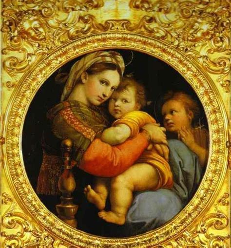 Virgen De La Silla Rafael Sanzio Renaissance Art Art Raphael Paintings