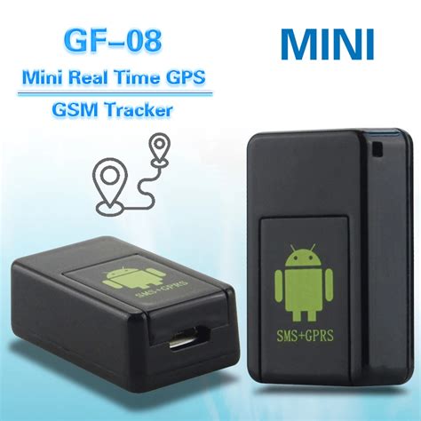 Easy Operation Tracking Device Gf 08 Mini Vehicle Gsm Locator Real Time