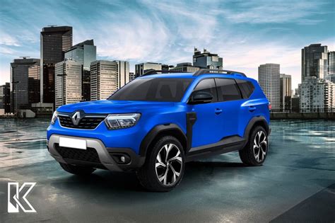 Upcoming 7-Seater Renault Duster Rendered Based On Dacia Bigster Concept