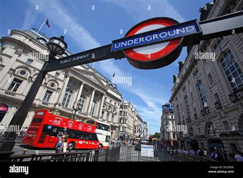 Piccadilly Circus London Uk Stock Photo Alamy