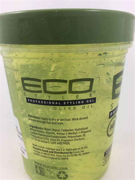 Eco Professional Styling Gel Olive Oil Ml