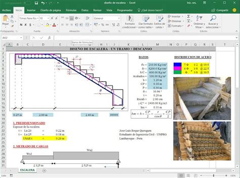 Plantillas Excel Para Ingenieros Civiles Concreto Armado Hojas De