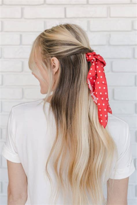 5 Ways To Wear A Scrunchie A Beautiful Mess