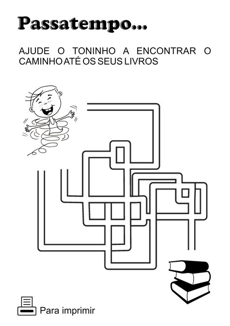 Mundo Das Letrinhas Ajude O Toninho A Encontrar O Caminho AtÉ Os Seus