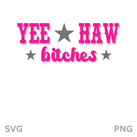 Yee Haw Svg Western Svg Yee Haw Png Sublimation Etsy