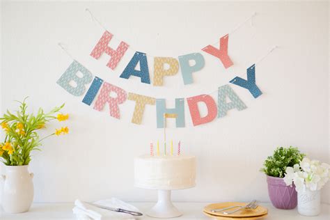 Free Printable Birthday Banner - Everyday Megan