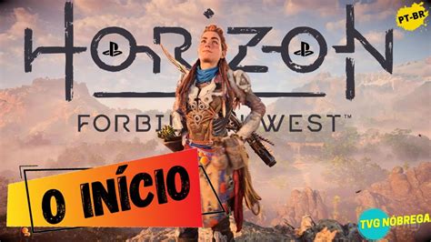 Horizon Forbidden West O INÍCIO de GAMEPLAY em Português Dublado e