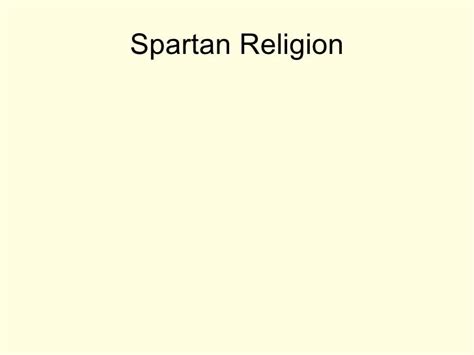 Sparta: religion death & burial