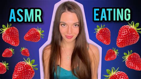 АСМР Итинг Фрукты Близкий шепот Asmr Eating Show Мукбанг Mukbang Болталка Youtube