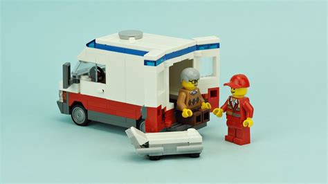 Lego Moc Ambulance By Demarco Rebrickable Build With Lego