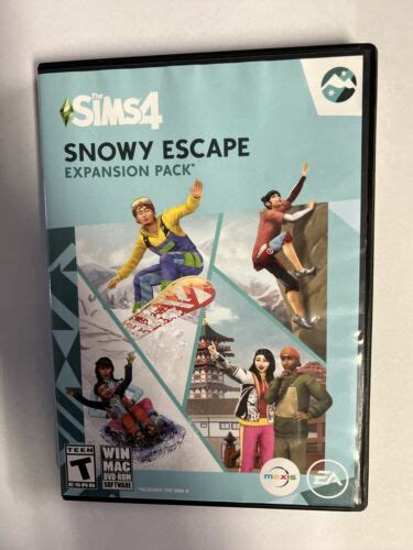 The Sims Snowy Escape Expansion Pack Ea Sports Pc Mac