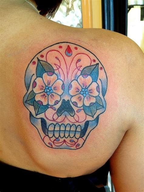 72 Beautiful Sugar Skull Tattoos with Images | Sugar skull tattoos ...