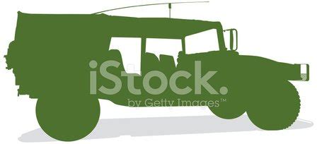 Humvee Silhouette (Vector) Stock Vector | Royalty-Free | FreeImages