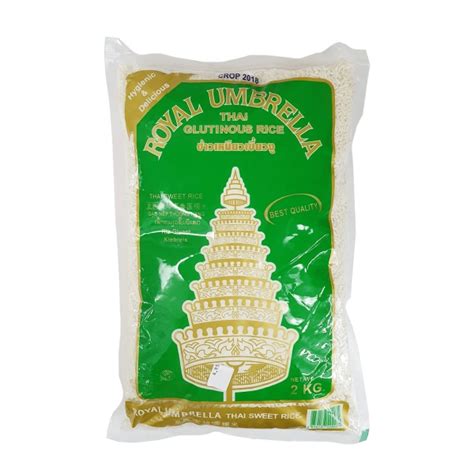 Royal Umbrella Glutinous Rice 2kg Thai Pantry