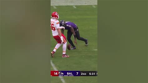 Lamar Jackson Catches His Own Pass😳 Nfl Insane Youtube