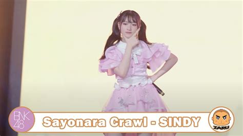 Sindy BNK48 Fancam Sayonara Crawl BNK48 BNK48 4th Generation