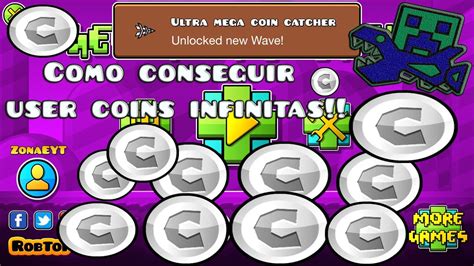 Cómo Conseguir Infinitas User Coins en Geometry Dash YouTube