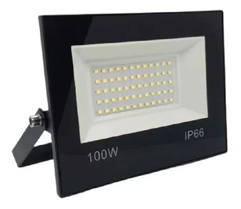 Foco Led De W Smd Impermeable Ip K Carcasa De Color