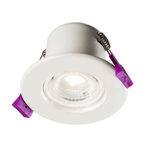 Integral W Dimmable Warm White Led Fire Rated Low Profile Fixed