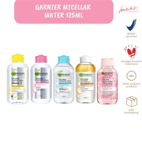 Jual Garnier Micellar Water Ml Pink Biru Kuning Rose