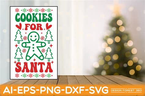 Cookies for Santa Graphic by Design Forest 360 · Creative Fabrica