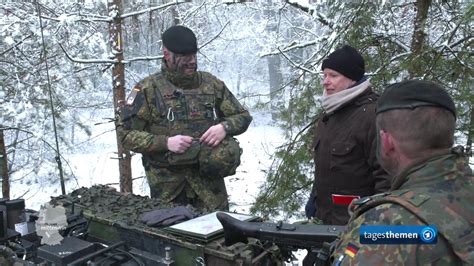 Nato Ostflanke In Litauen Trainieren Für Den Ernstfall Tagesschaude