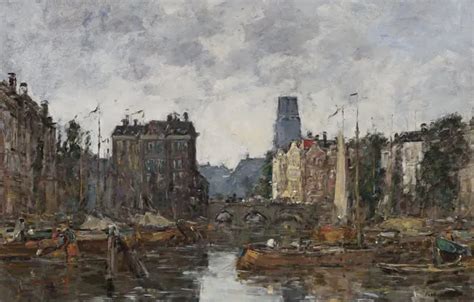 Wallpaper Home Picture The Urban Landscape Eugene Boudin Eugene